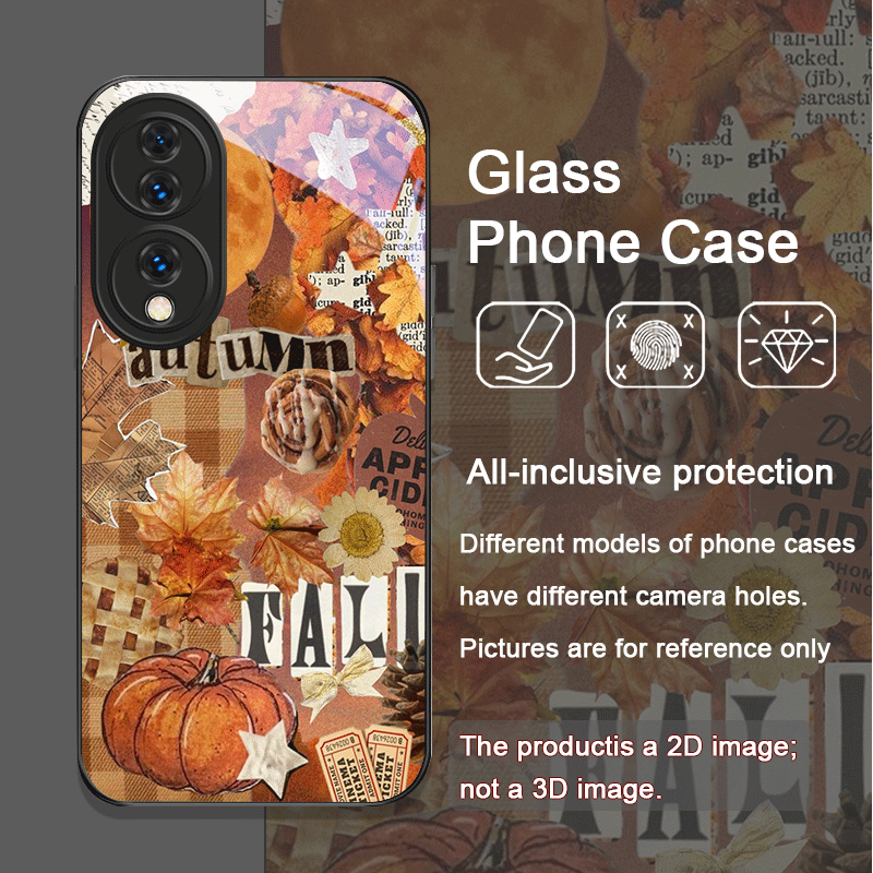 Retro Autumn Leaves Pumpkin Pl - Huawei Mate 60 review and price