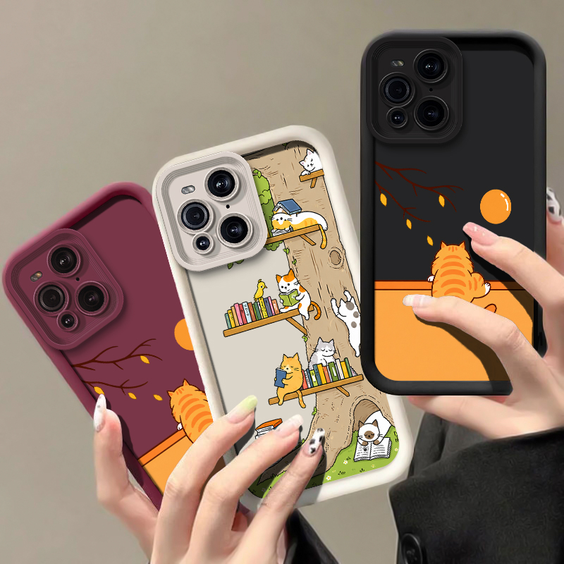 Cartoon Animal Cat Phone Case  - Oppo Find X8 review and price