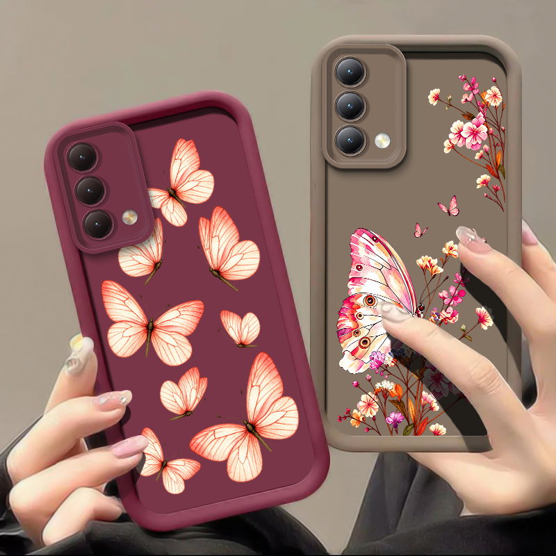 Printed Butterfly Flower Phone - Oppo A78 review and price